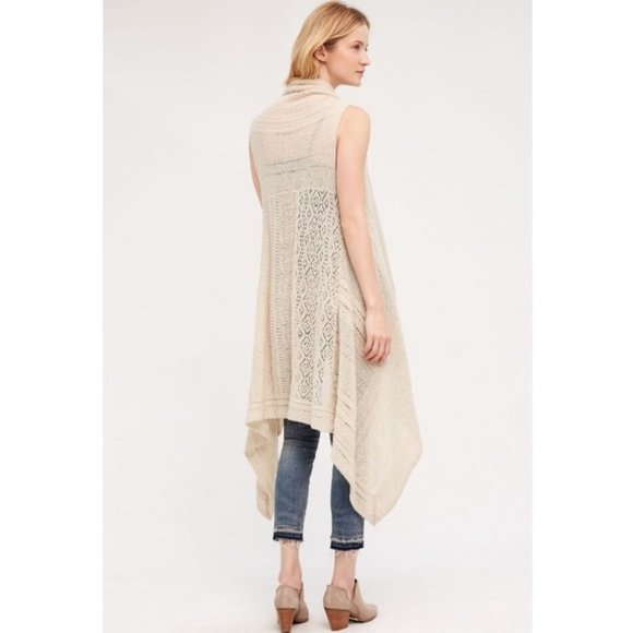 🥳Sold At MP🥳New with tag - Anthropologie Wool Vest - Picture 2 of 9